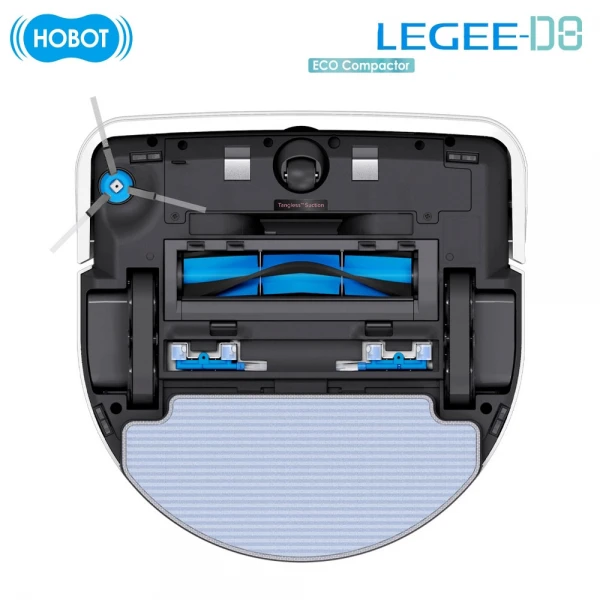 Legee D8 Прахосмукачка робот, бяла
